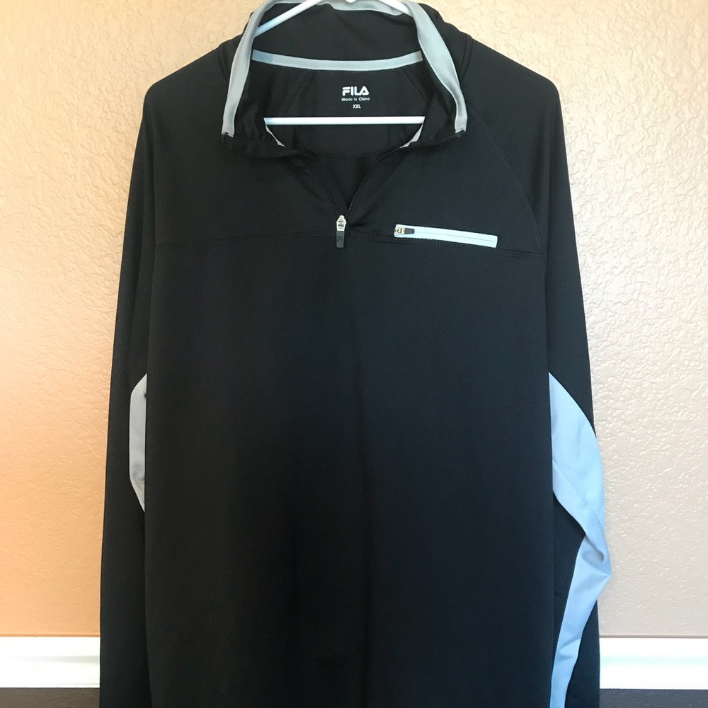 Vintage Fila Track Half Zip Up